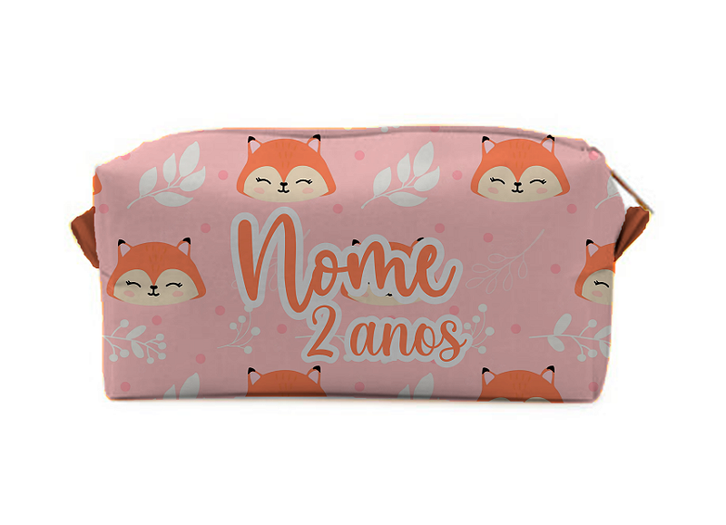 Necessarie Box Grande Raposinha Rosa